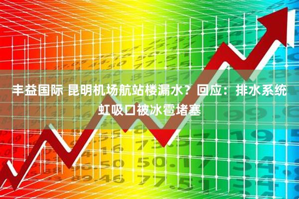 丰益国际 昆明机场航站楼漏水？回应：排水系统虹吸口被冰雹堵塞